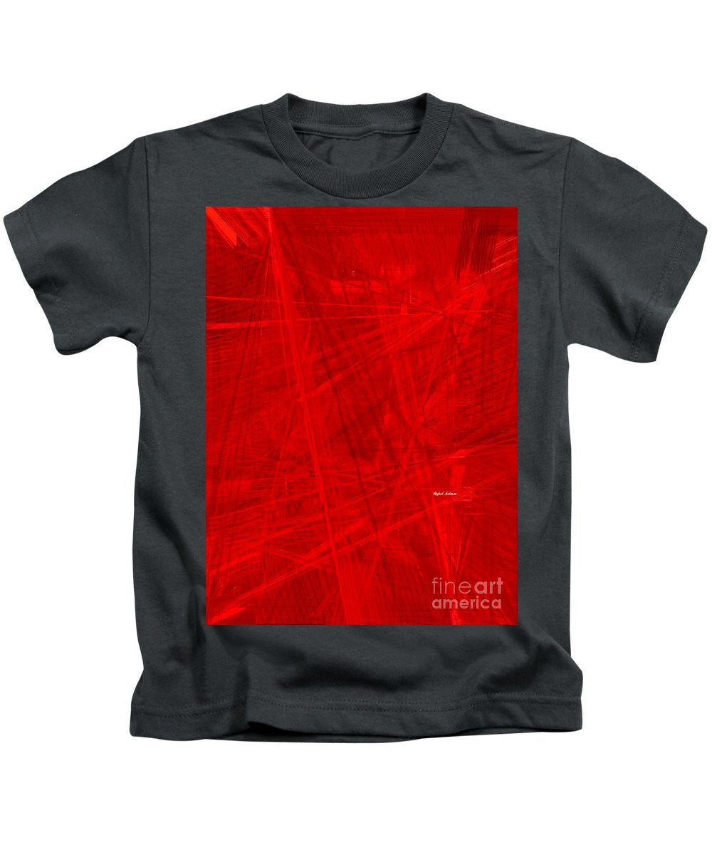 Kids T-Shirt - Burst Of Red