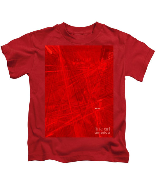 Kids T-Shirt - Burst Of Red