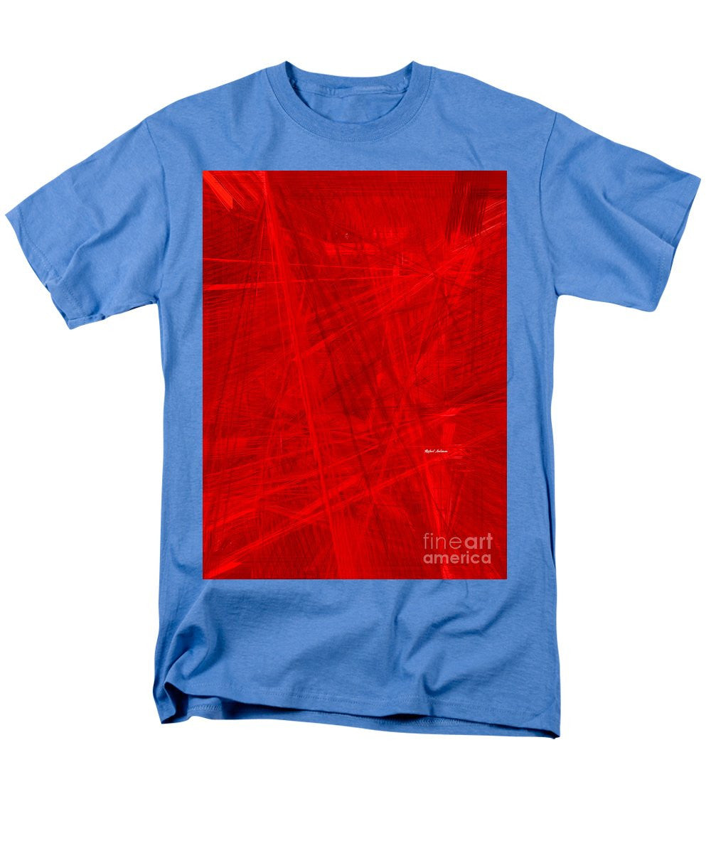 Men's T-Shirt  (Regular Fit) - Burst Of Red