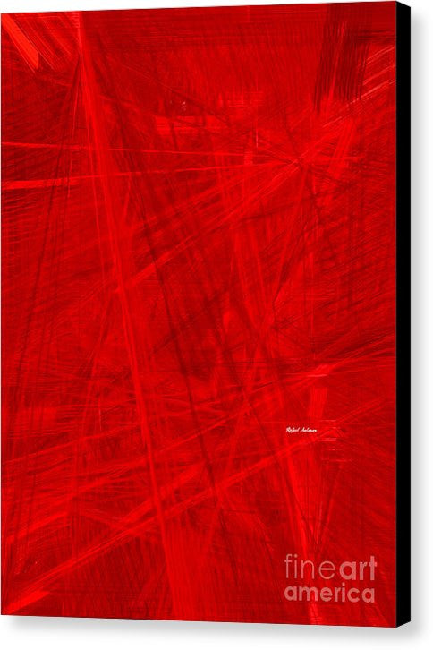 Canvas Print - Burst Of Red