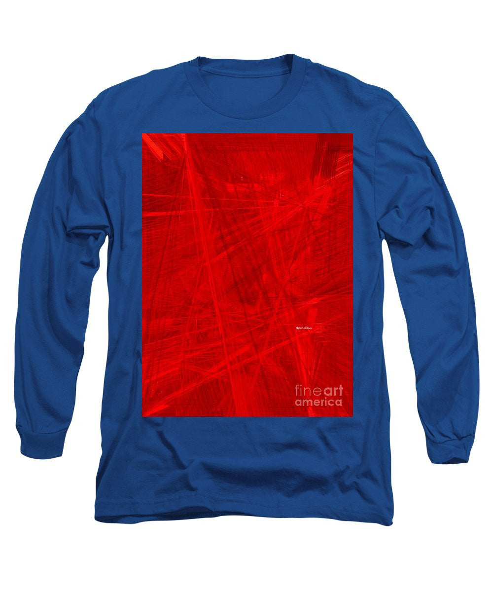 Long Sleeve T-Shirt - Burst Of Red