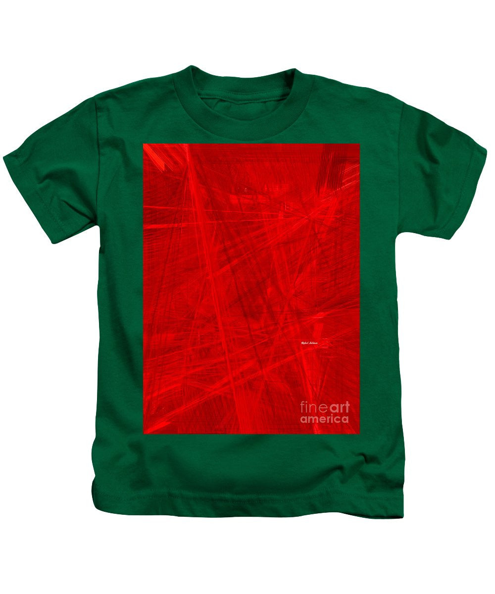 Kids T-Shirt - Burst Of Red