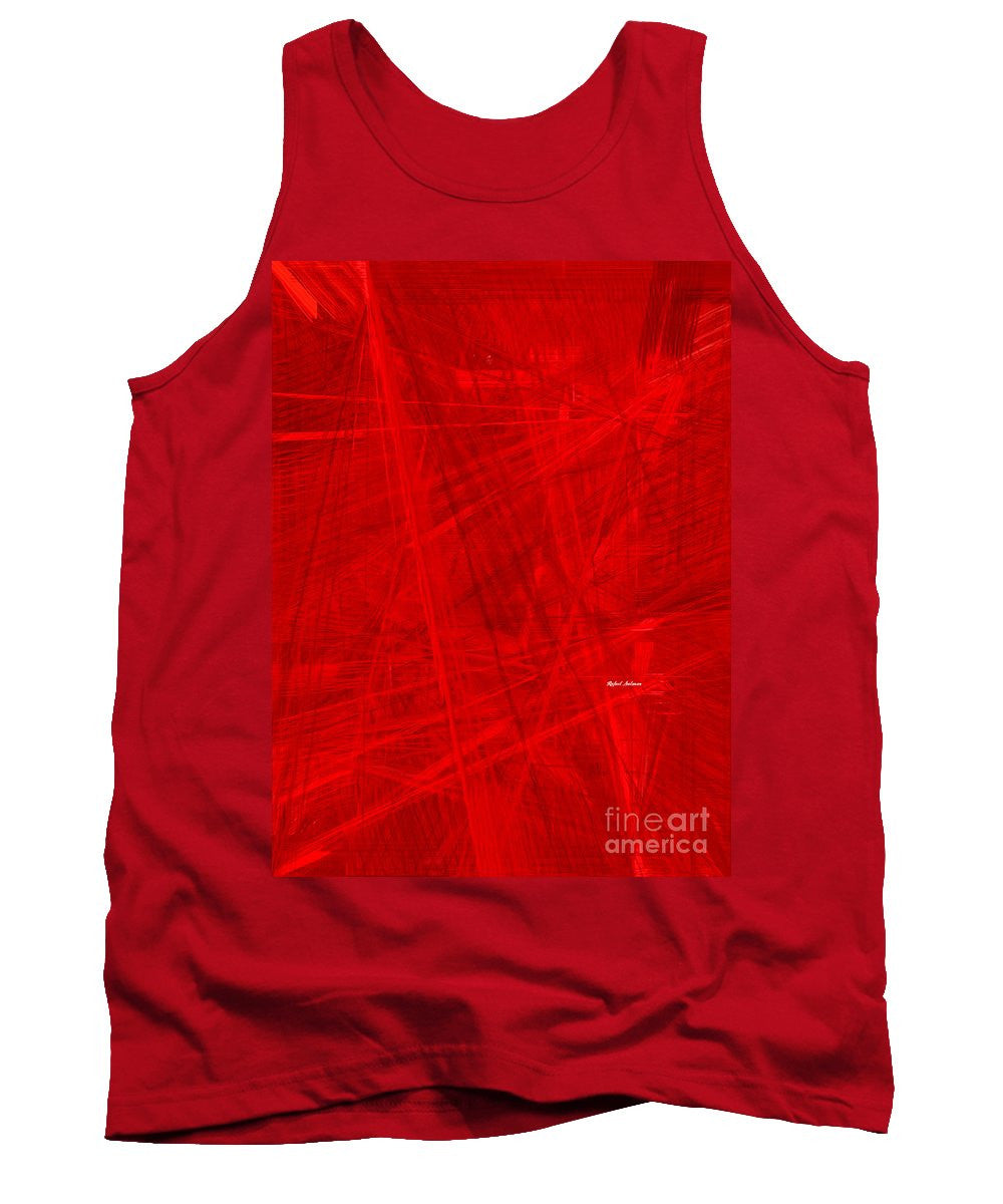 Tank Top - Burst Of Red