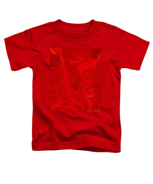 Toddler T-Shirt - Burst Of Red