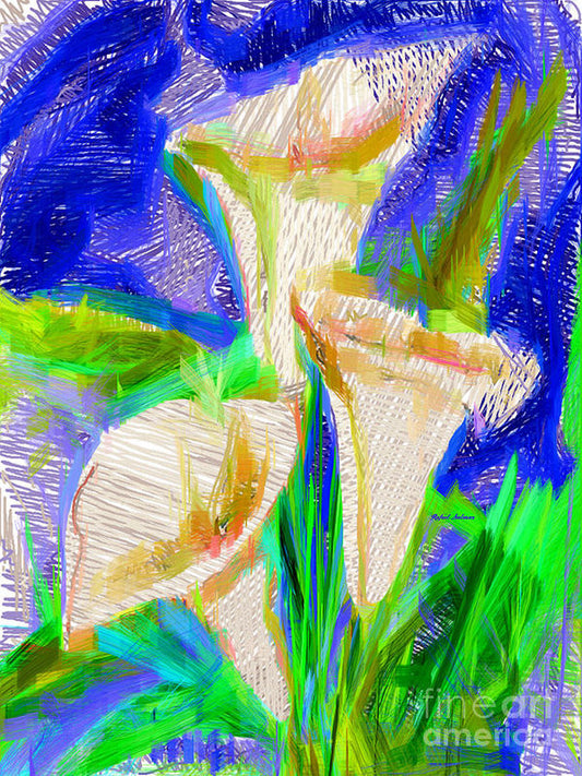 Art Print - Cala Lillies