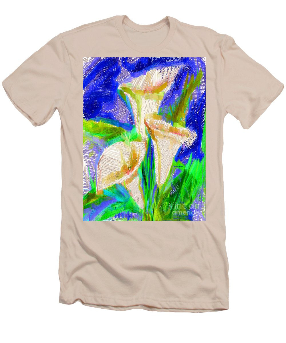 T-shirt pour homme (coupe ajustée) - Cala Lillies