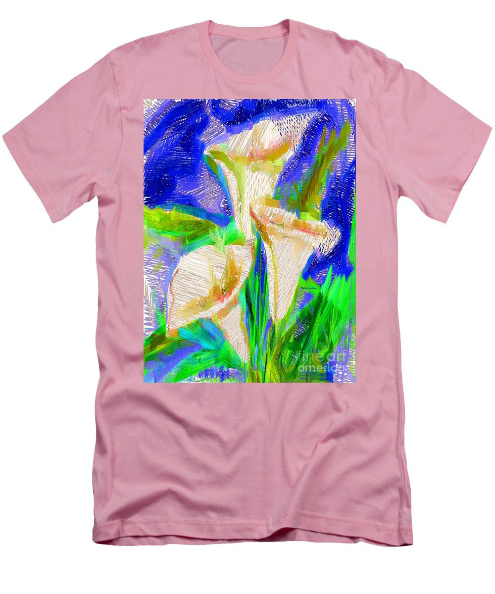 T-shirt pour homme (coupe ajustée) - Cala Lillies