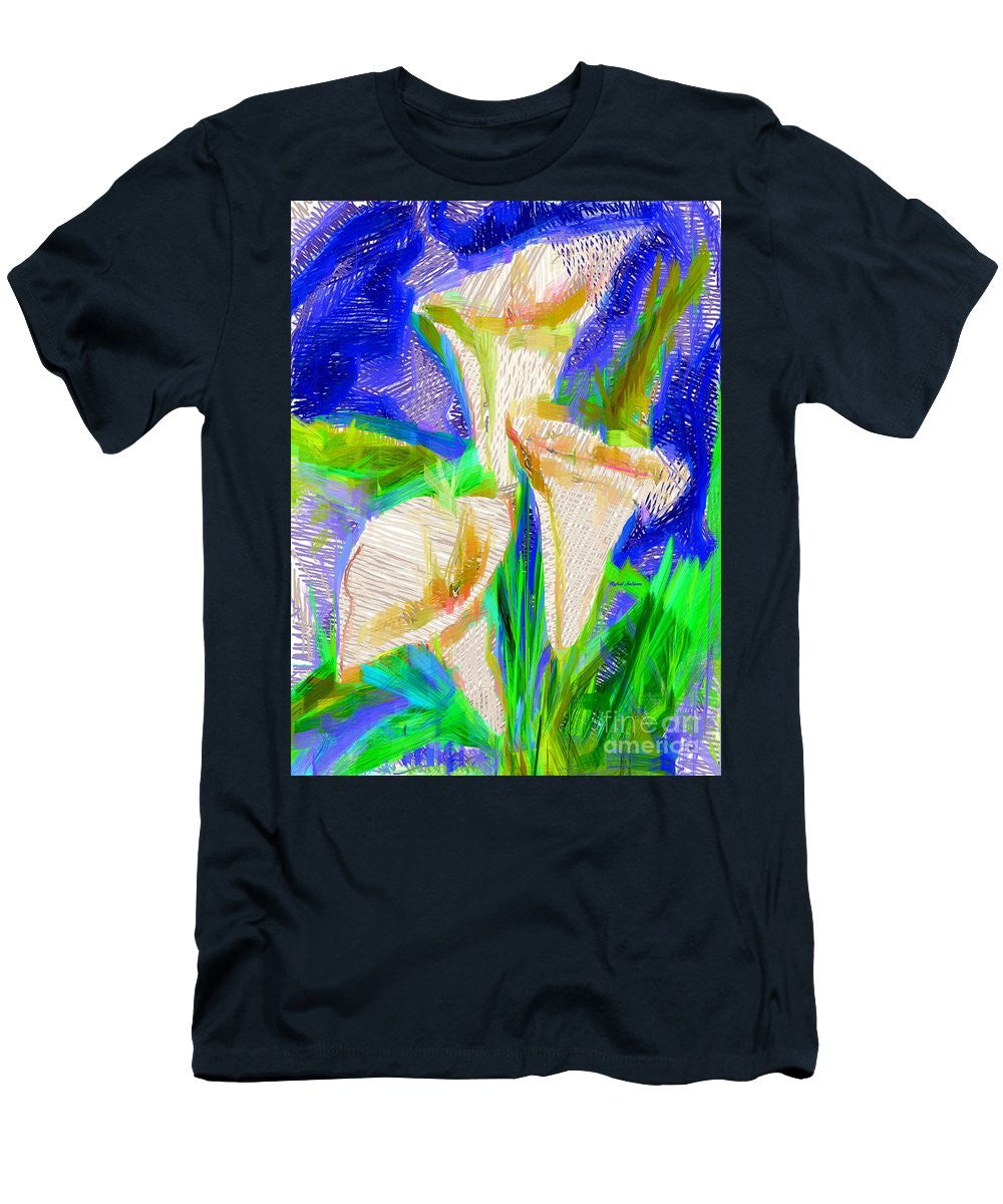 T-shirt pour homme (coupe ajustée) - Cala Lillies