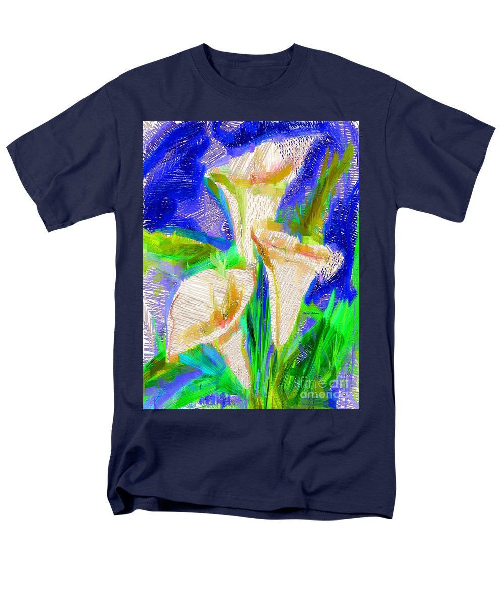 Men's T-Shirt  (Regular Fit) - Cala Lillies