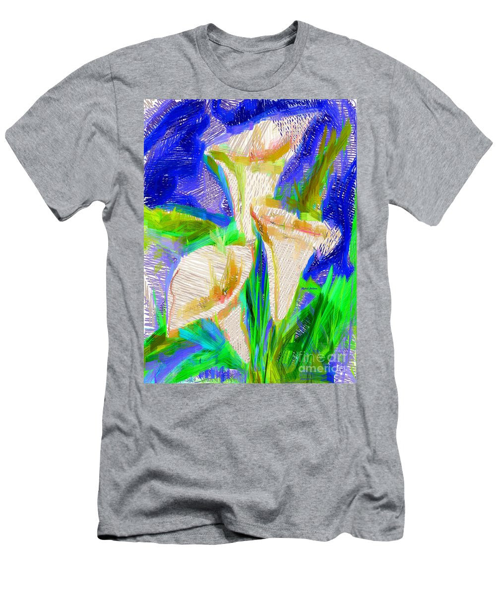 T-shirt pour homme (coupe ajustée) - Cala Lillies