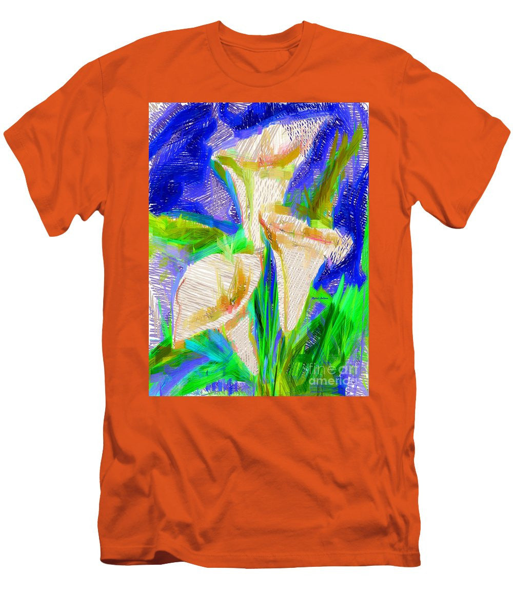 T-shirt pour homme (coupe ajustée) - Cala Lillies