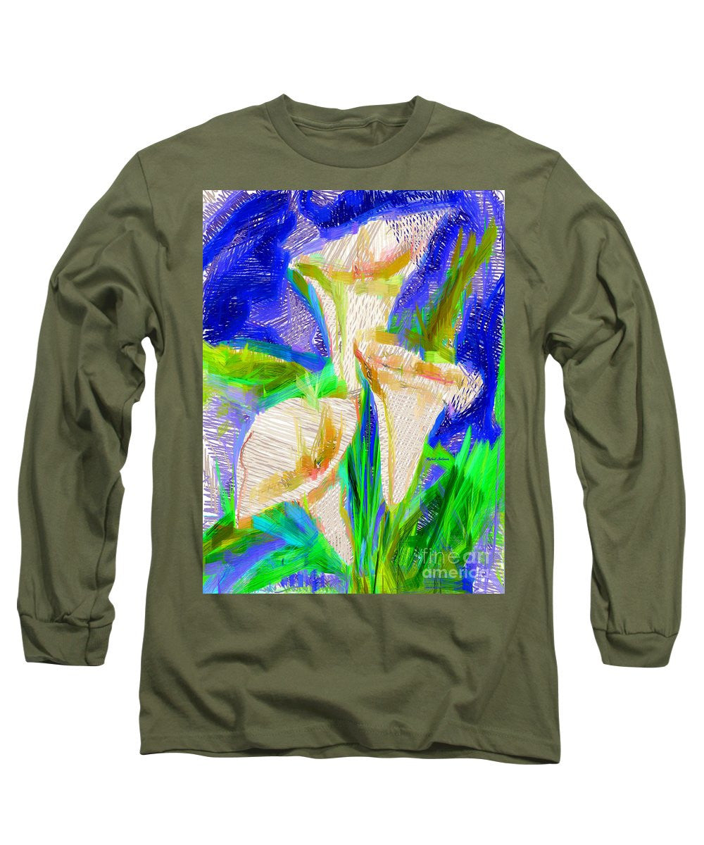 Long Sleeve T-Shirt - Cala Lillies