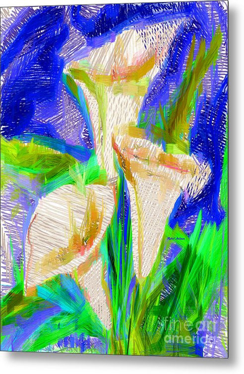 Metal Print - Cala Lillies