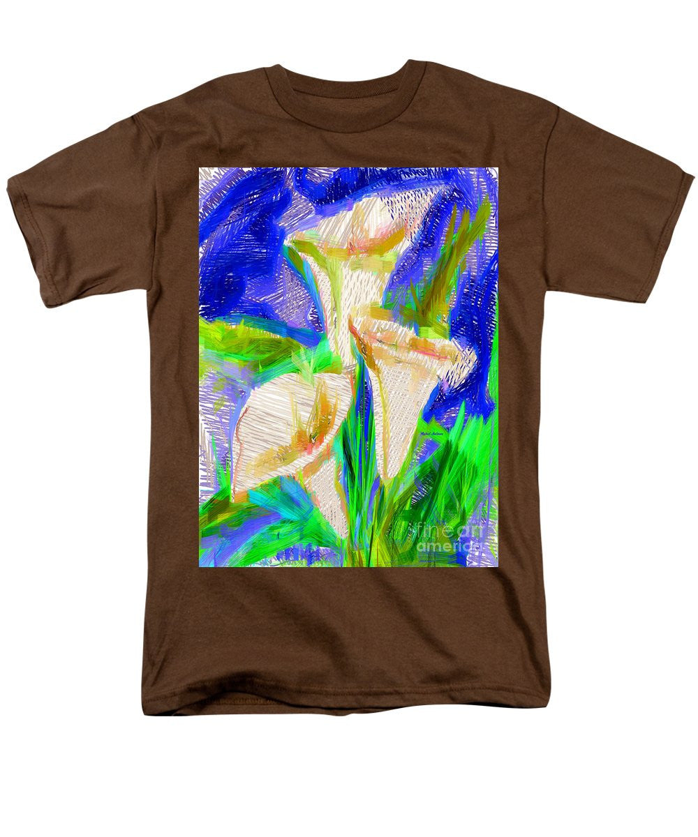 Men's T-Shirt  (Regular Fit) - Cala Lillies