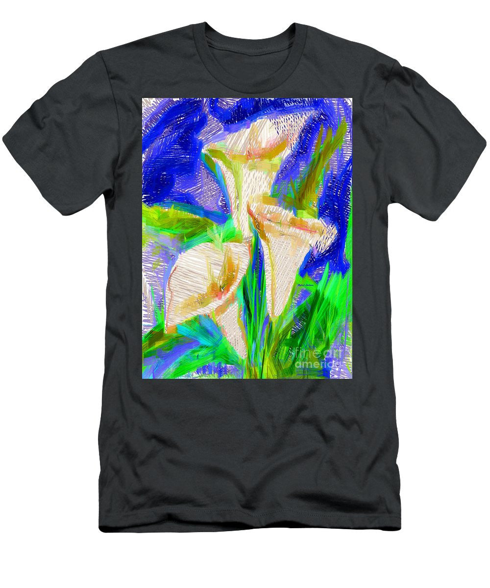 T-shirt pour homme (coupe ajustée) - Cala Lillies