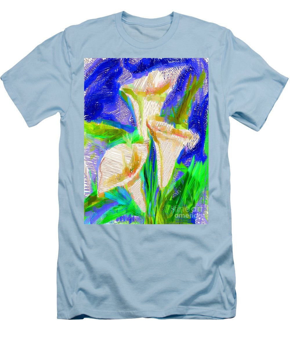 T-shirt pour homme (coupe ajustée) - Cala Lillies