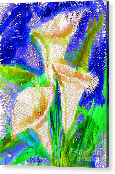 Impression sur acrylique - Cala Lillies