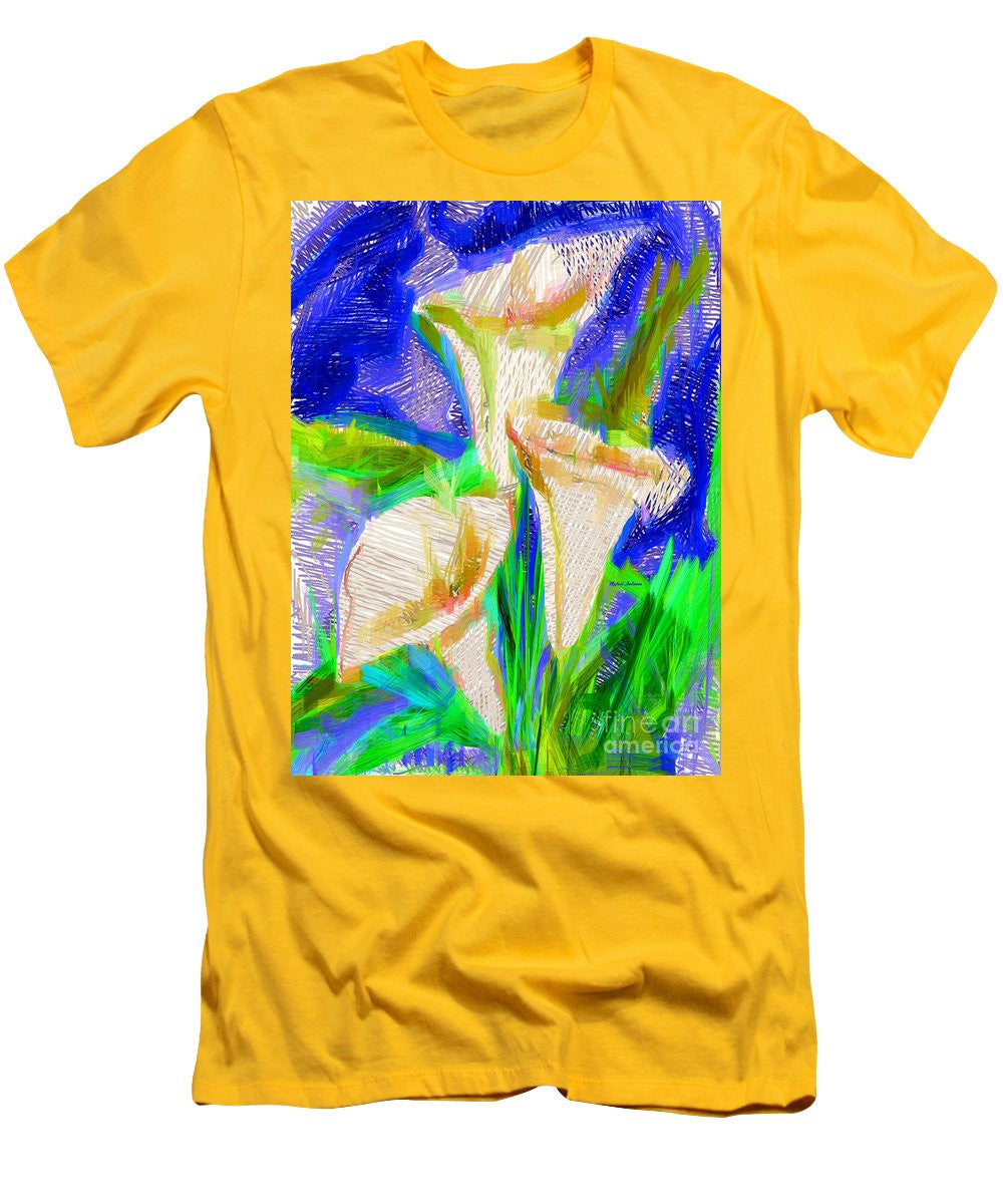 T-shirt pour homme (coupe ajustée) - Cala Lillies