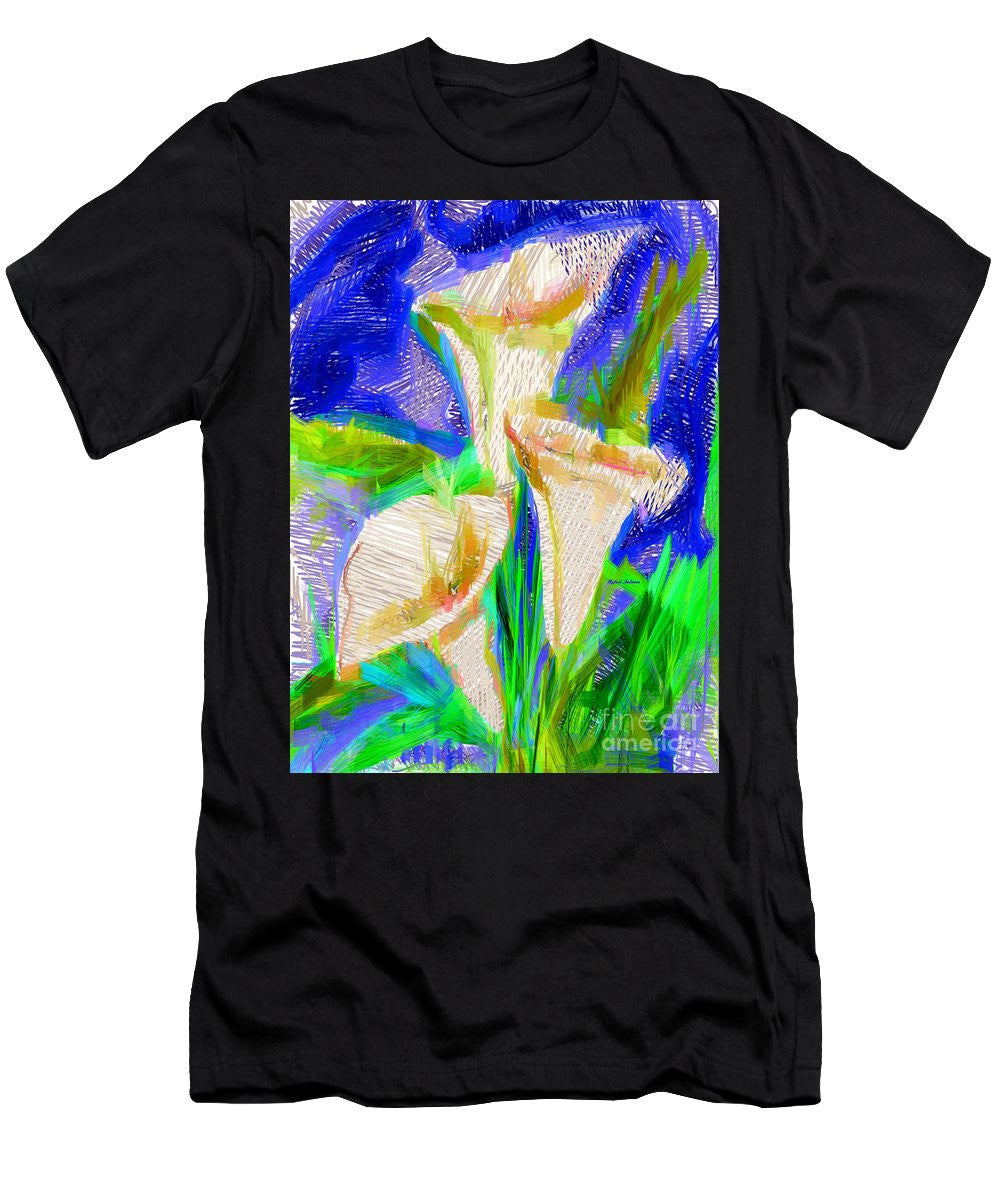 T-shirt pour homme (coupe ajustée) - Cala Lillies