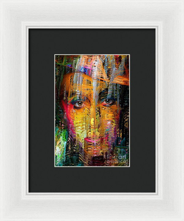 Framed Print - Can Not Make Up My Mind