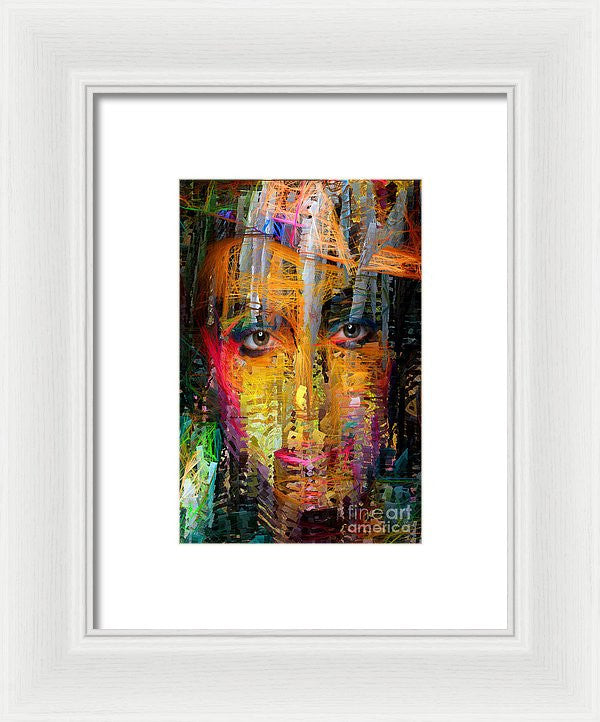 Framed Print - Can Not Make Up My Mind
