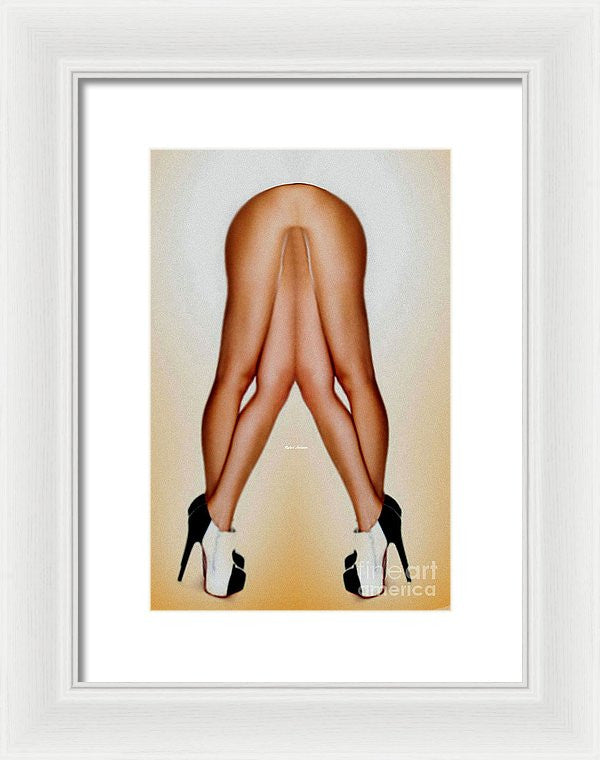 Framed Print - Can You Help Me Find My Shoes