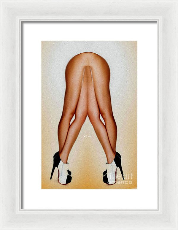 Framed Print - Can You Help Me Find My Shoes