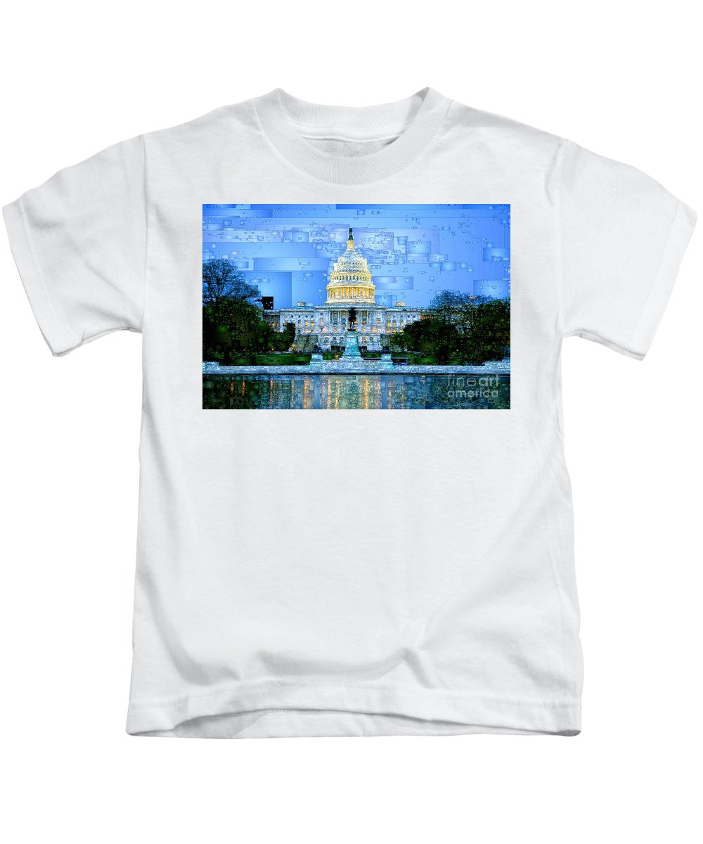 Kids T-Shirt - Capitol In Washington D.c