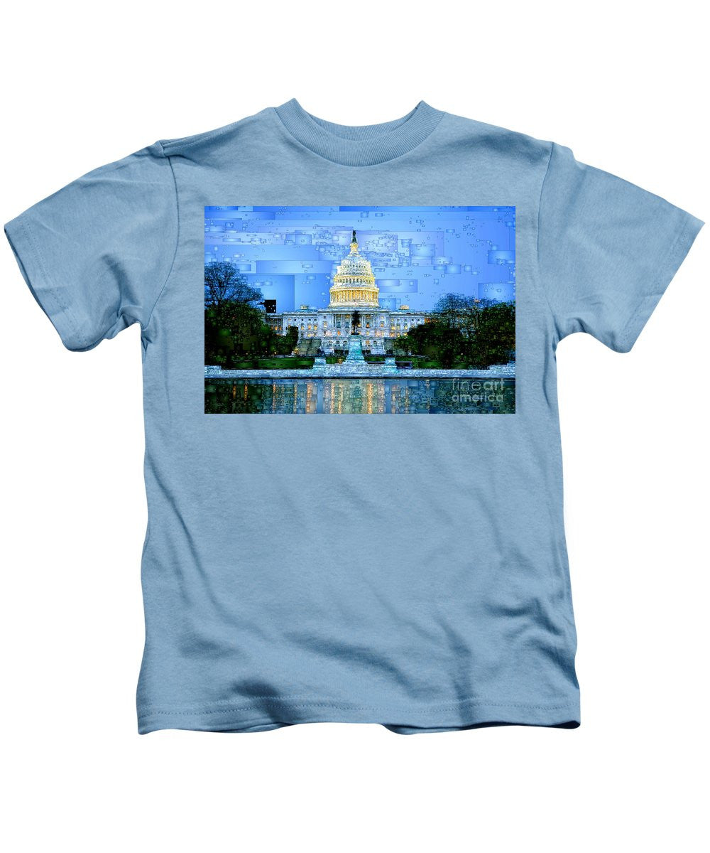 Kids T-Shirt - Capitol In Washington D.c