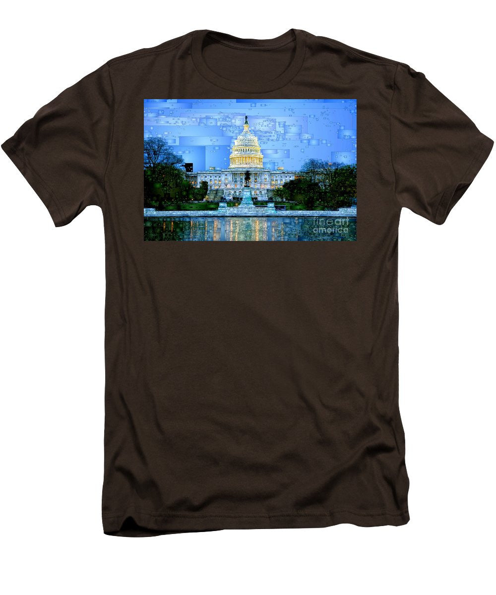 Men's T-Shirt (Slim Fit) - Capitol In Washington D.c