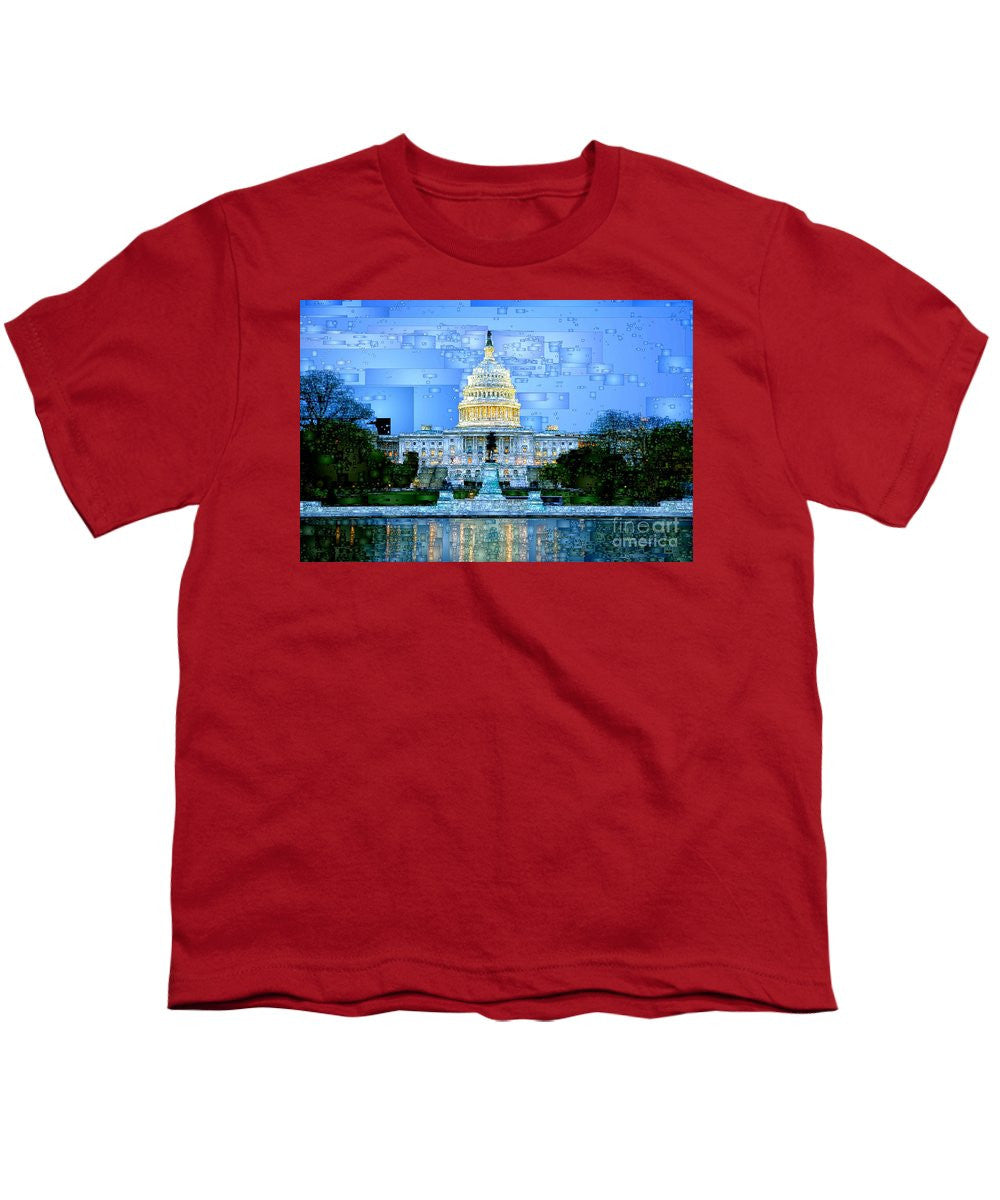 Youth T-Shirt - Capitol In Washington D.c