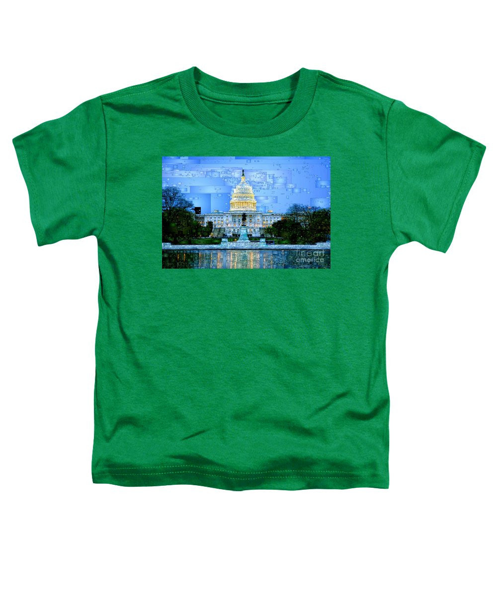 Toddler T-Shirt - Capitol In Washington D.c