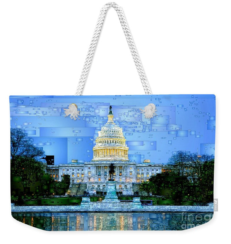 Weekender Tote Bag - Capitol In Washington D.c