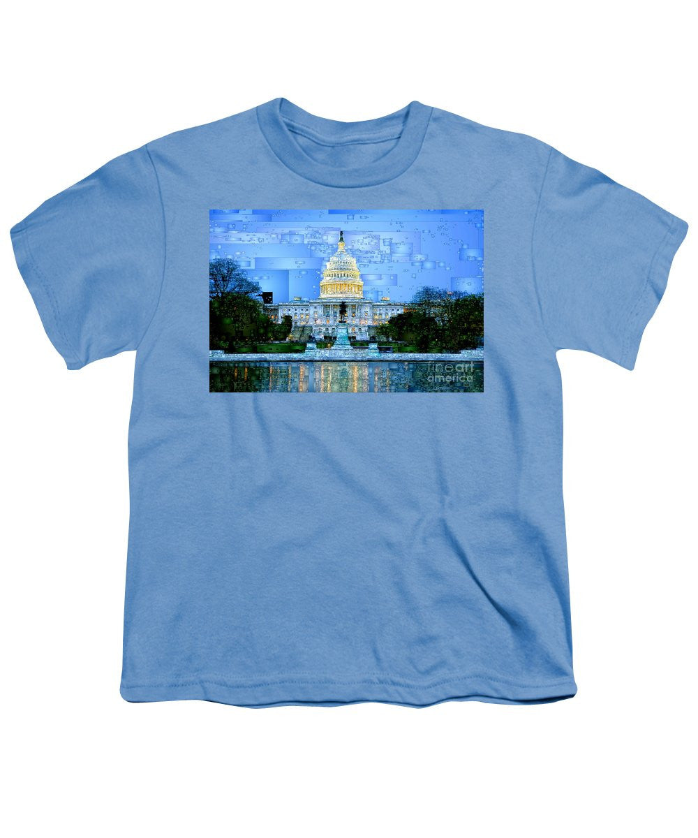 Youth T-Shirt - Capitol In Washington D.c