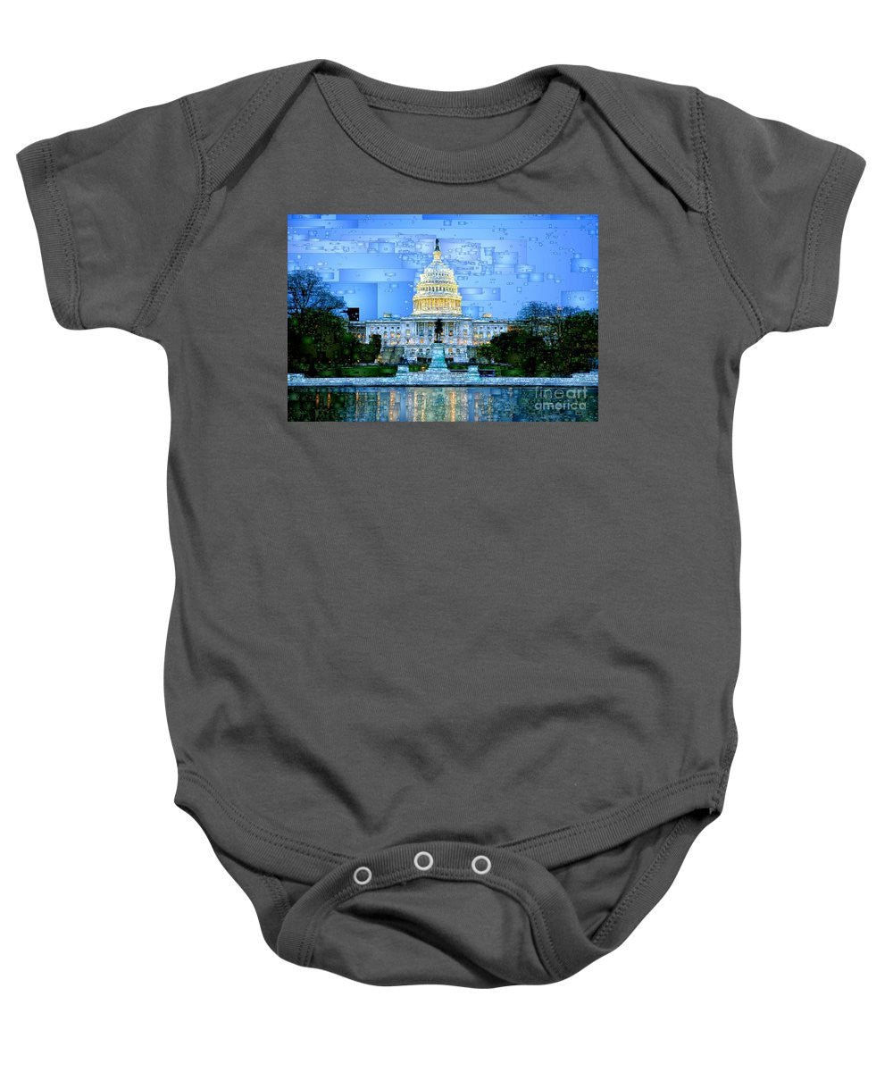 Baby Onesie - Capitol In Washington D.c