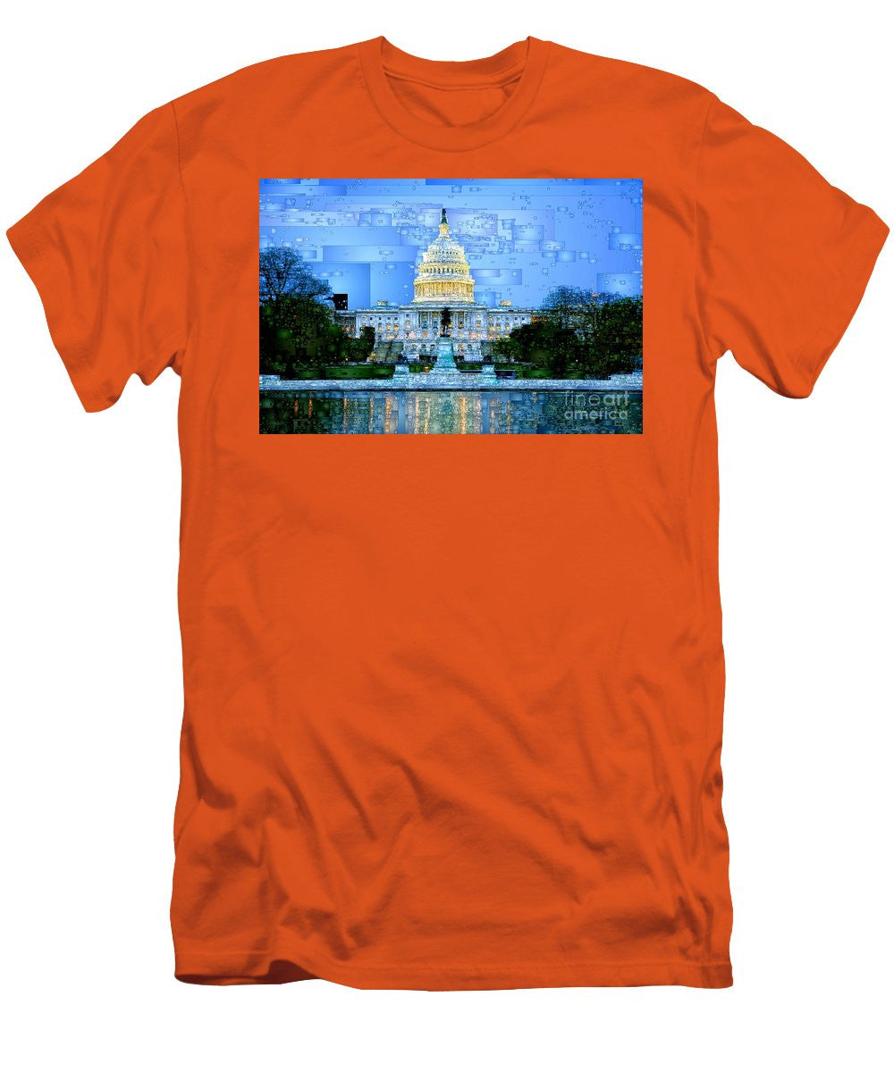 Men's T-Shirt (Slim Fit) - Capitol In Washington D.c