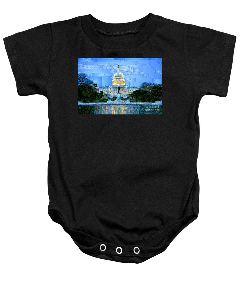 Baby Onesie - Capitol In Washington D.c