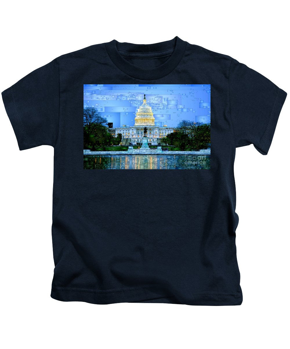 Kids T-Shirt - Capitol In Washington D.c