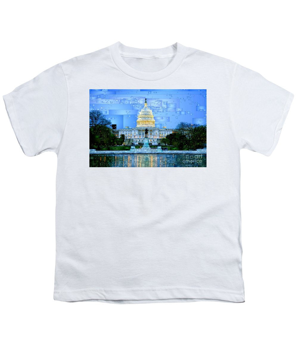 Youth T-Shirt - Capitol In Washington D.c