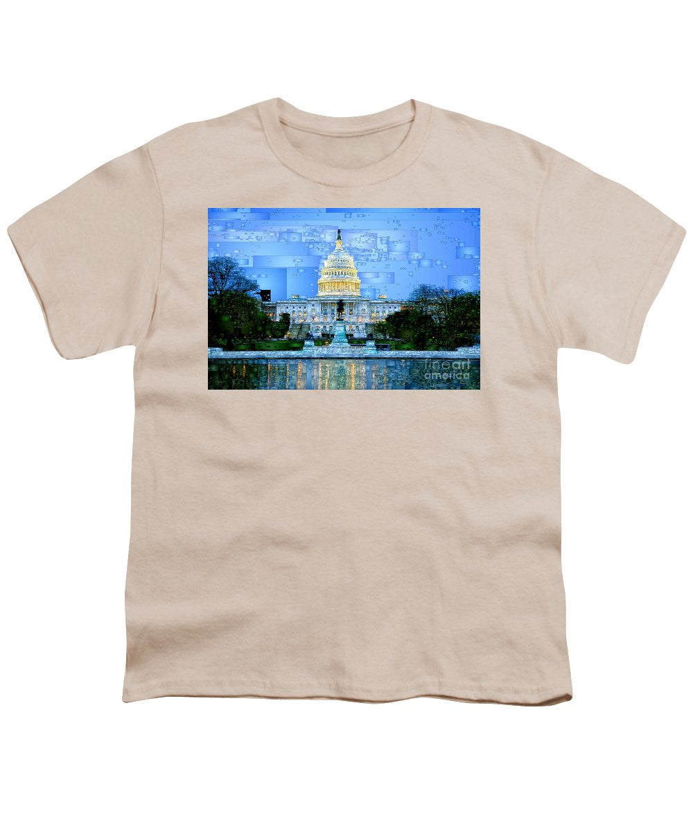 Youth T-Shirt - Capitol In Washington D.c