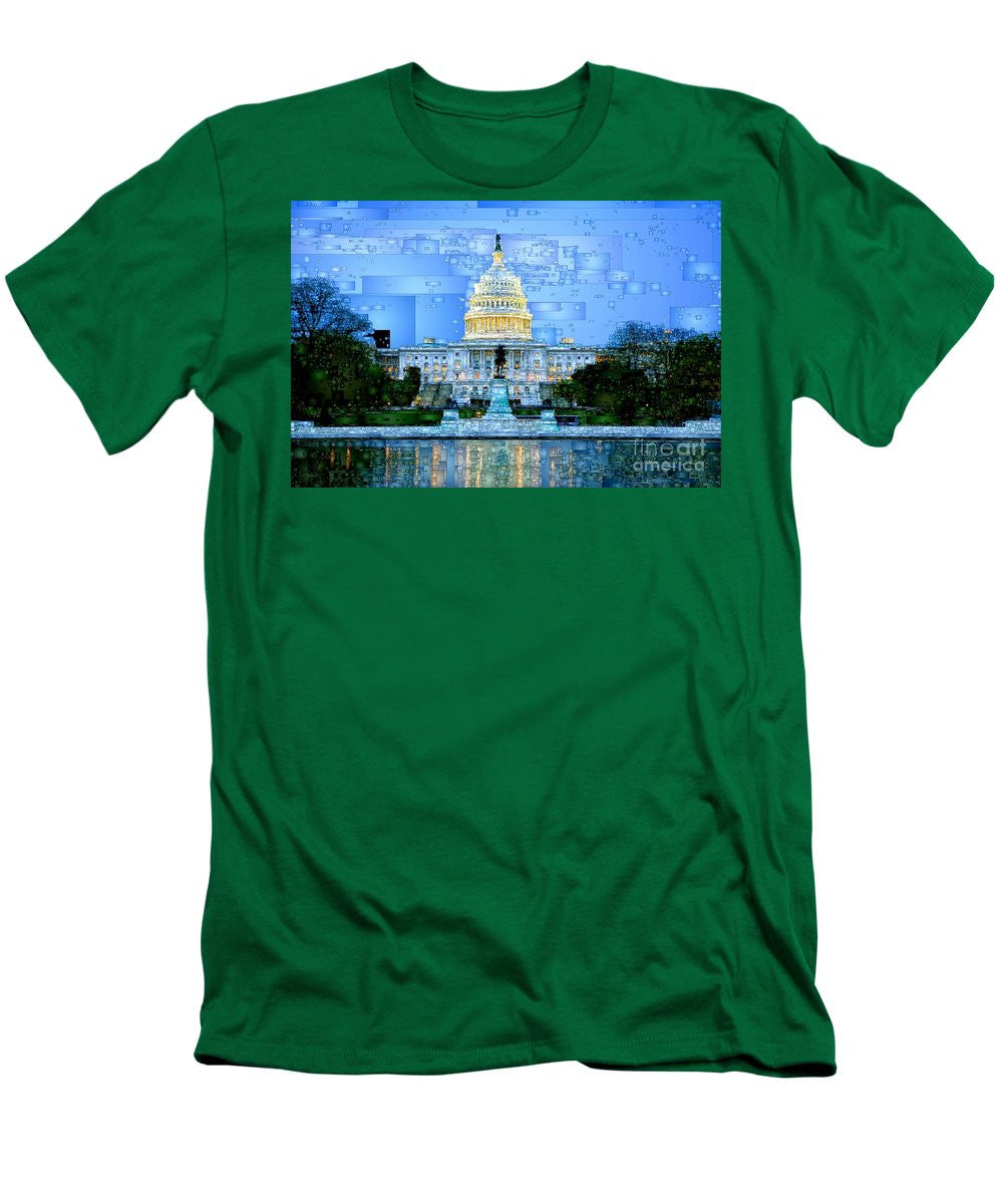 Men's T-Shirt (Slim Fit) - Capitol In Washington D.c