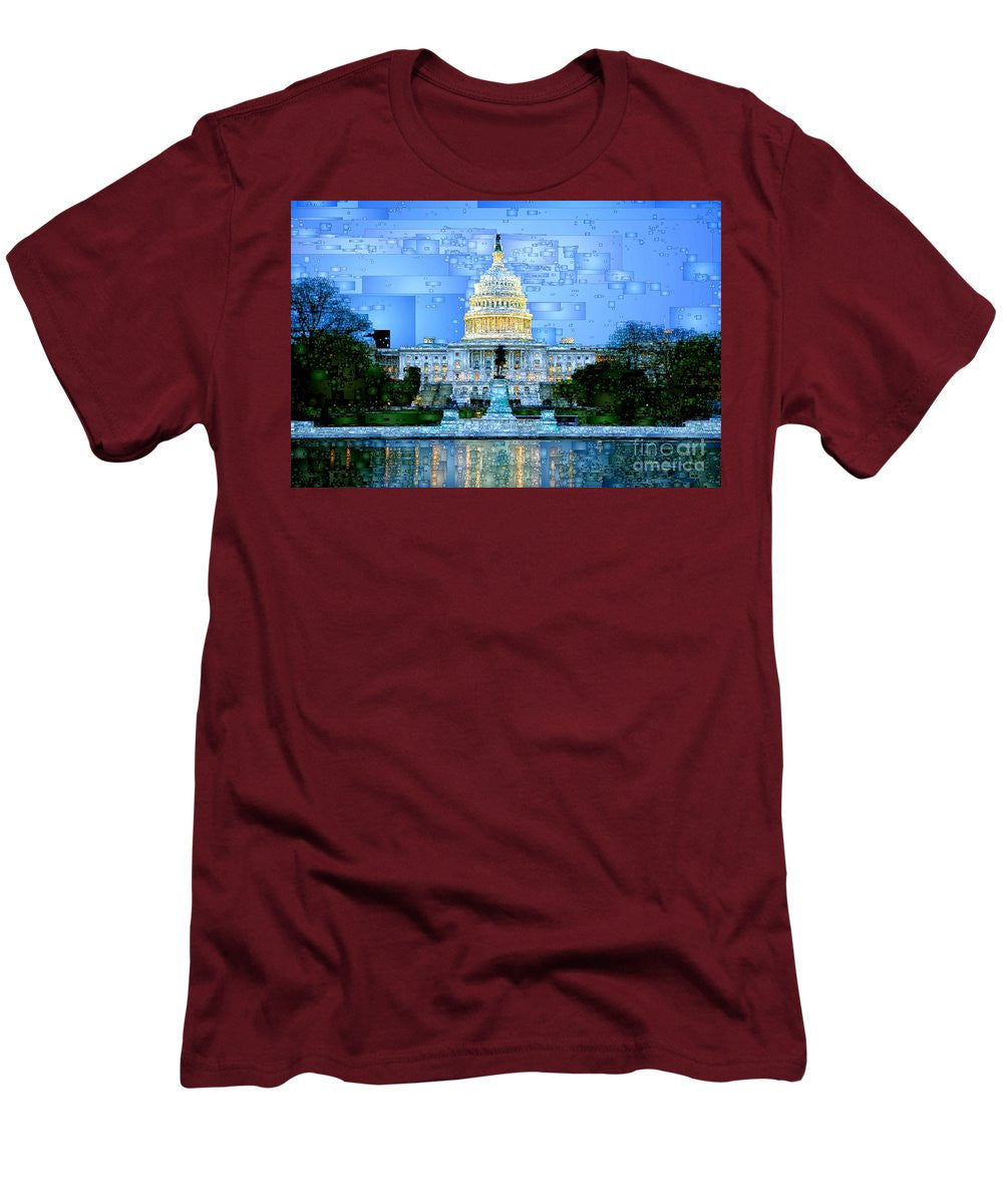 Men's T-Shirt (Slim Fit) - Capitol In Washington D.c