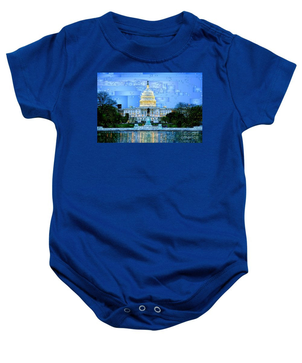 Baby Onesie - Capitol In Washington D.c