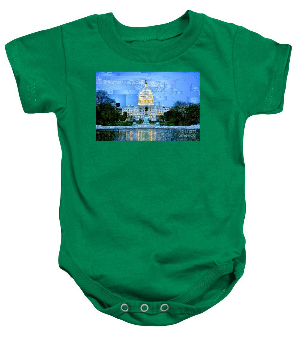 Baby Onesie - Capitol In Washington D.c