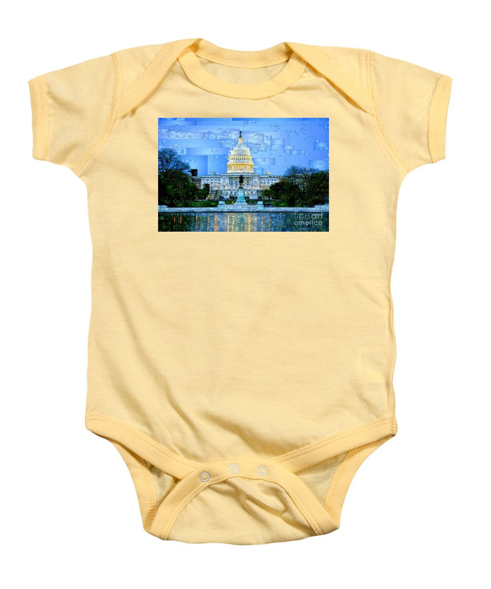 Baby Onesie - Capitol In Washington D.c