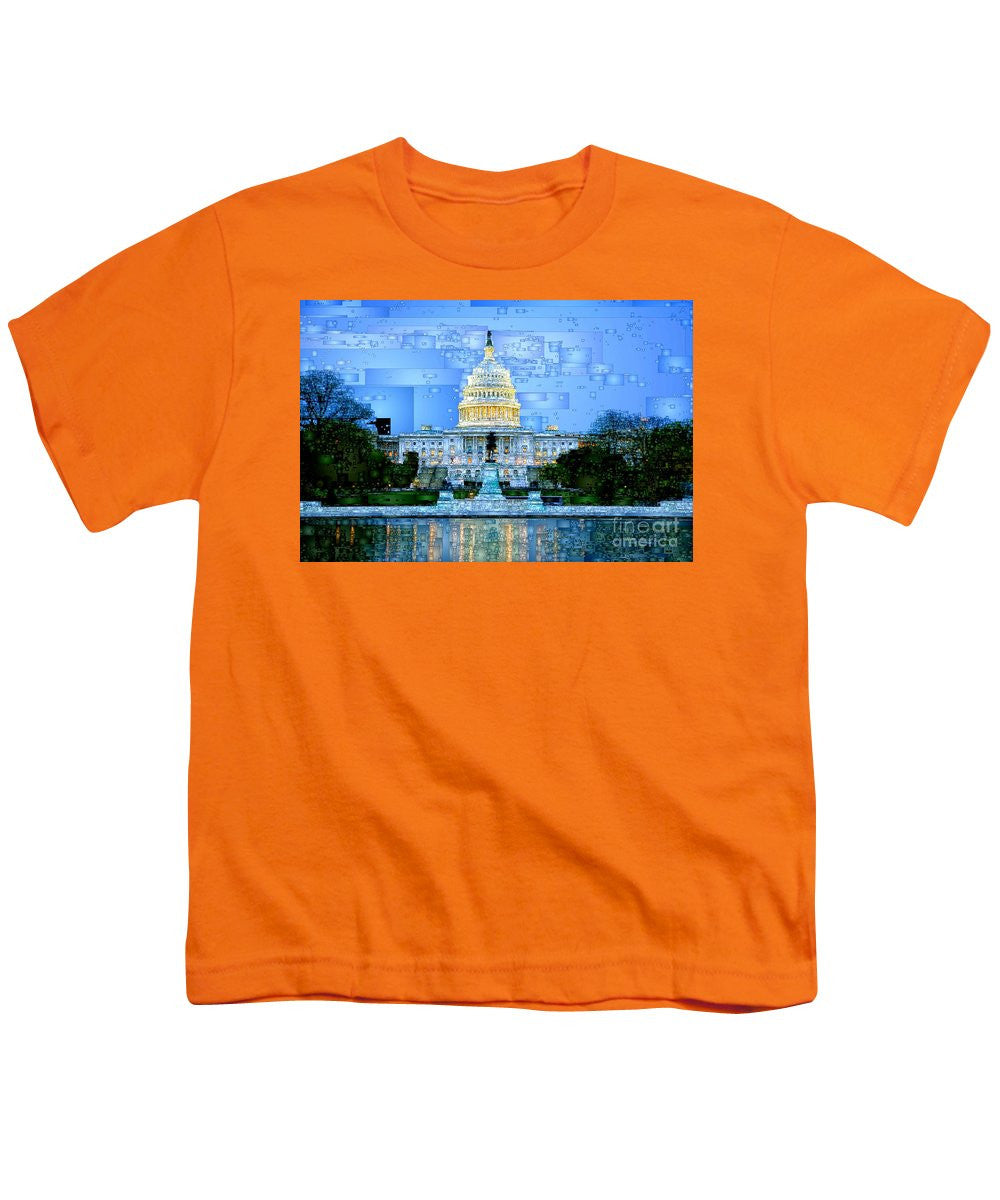 Youth T-Shirt - Capitol In Washington D.c