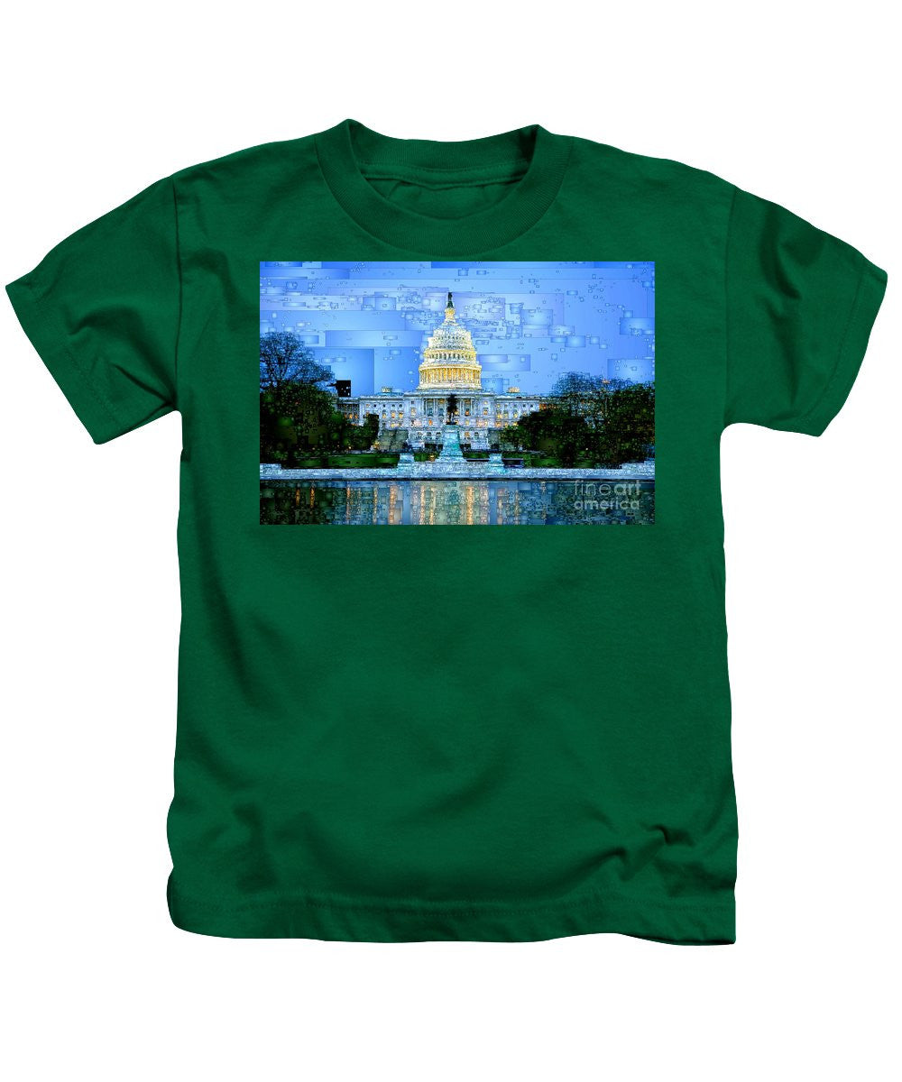 Kids T-Shirt - Capitol In Washington D.c