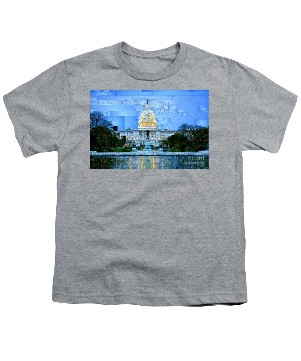 Youth T-Shirt - Capitol In Washington D.c