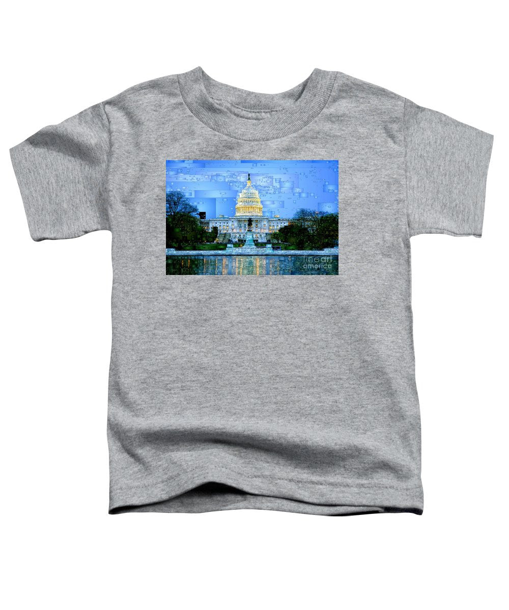 Toddler T-Shirt - Capitol In Washington D.c