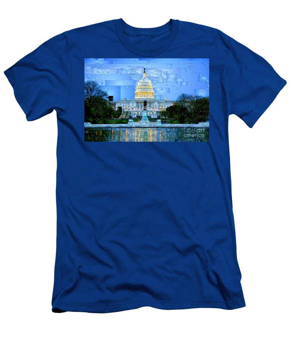 Men's T-Shirt (Slim Fit) - Capitol In Washington D.c